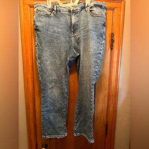 Good American Good Leg Straight Indigo Size 18